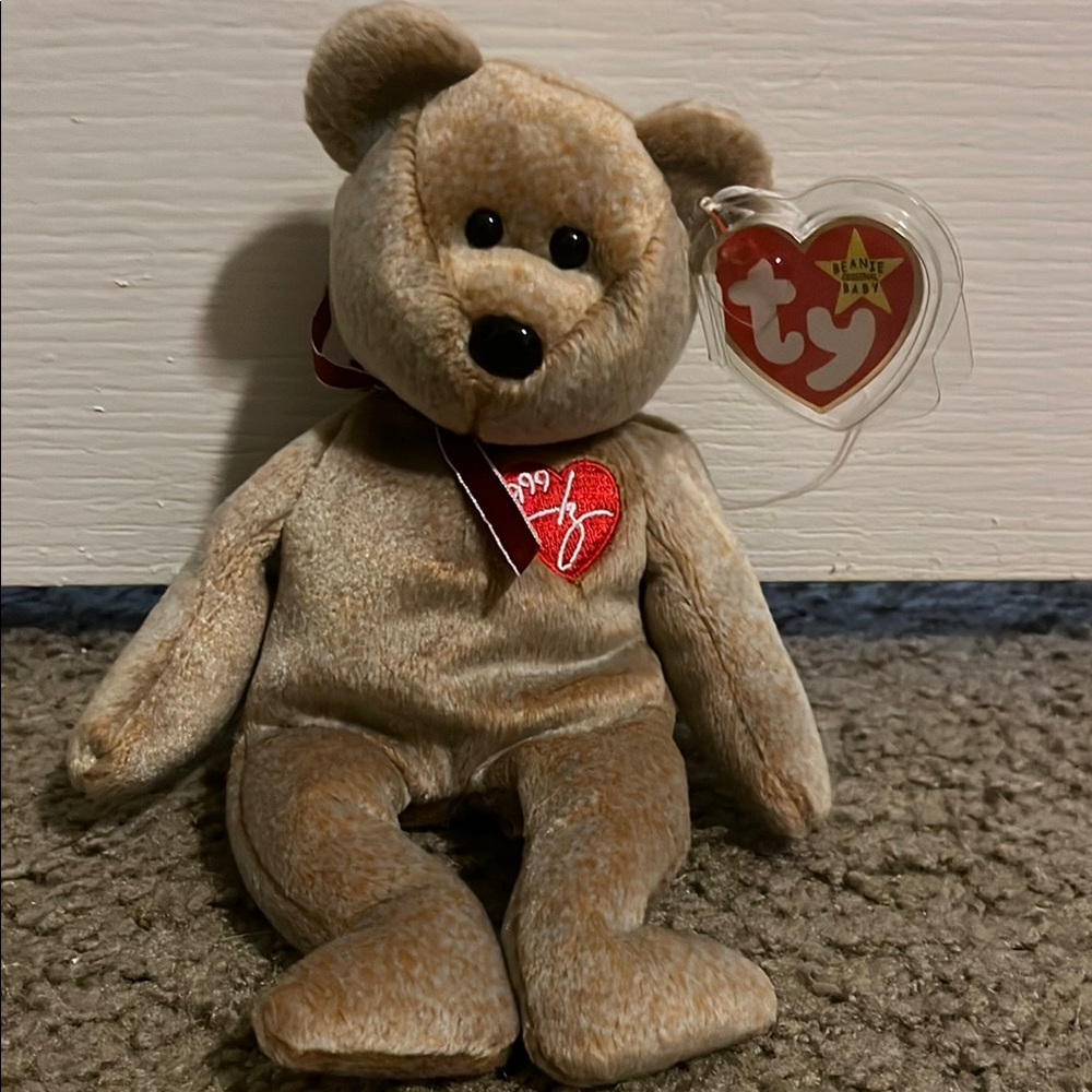 Ty Brown Stuffed Animal Plush Toy